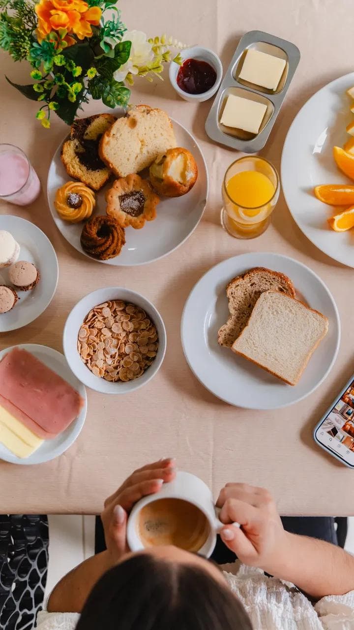 Desayuno en Hotel Río Dorado